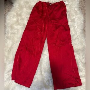 NWT a new day Red Wide Leg Pants